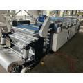 Fully automatic disposable plastic raincoat making machine